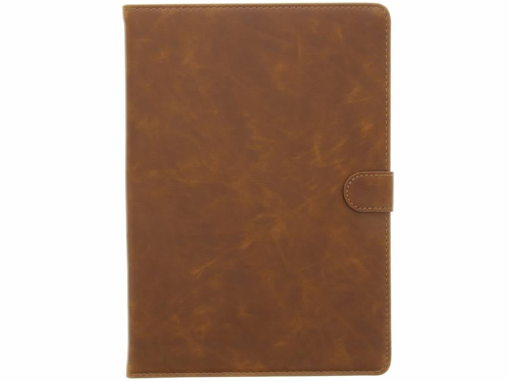 Image of Bruine luxe leder tablethoes voor de iPad Pro 9.7