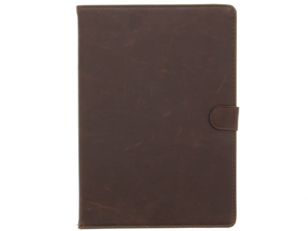 Image of Kastanjebruine luxe leder tablethoes voor de iPad Pro 9.7