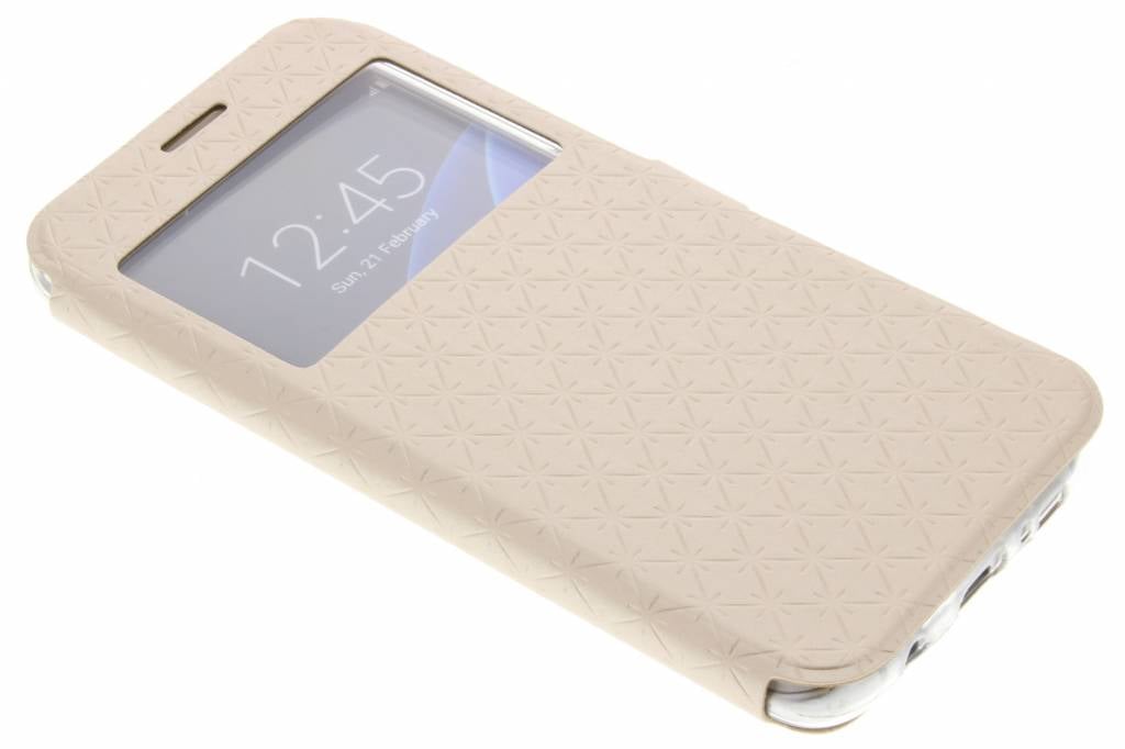 Image of Goud Rhombus hoesje voor de Samsung Galaxy S7 Edge