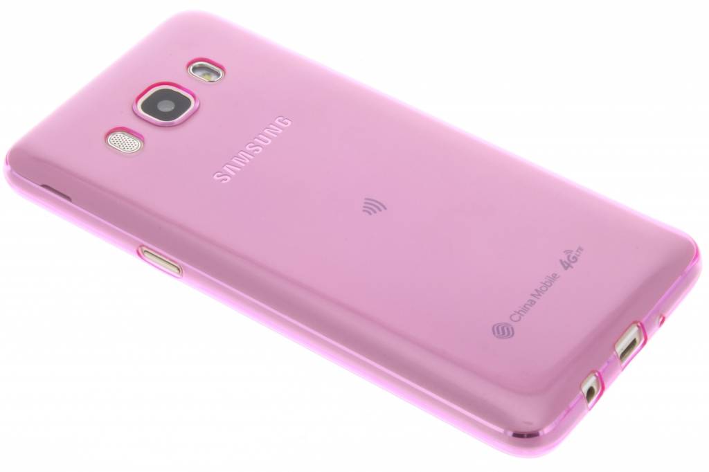 Image of Roze ultra thin transparant TPU hoesje voor de Samsung Galaxy J5 (2016)