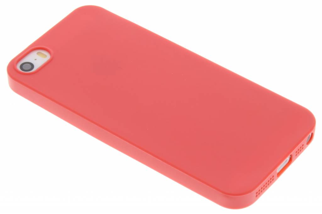 Image of Rood Color TPU hoesje voor de iPhone 5 / 5s / SE