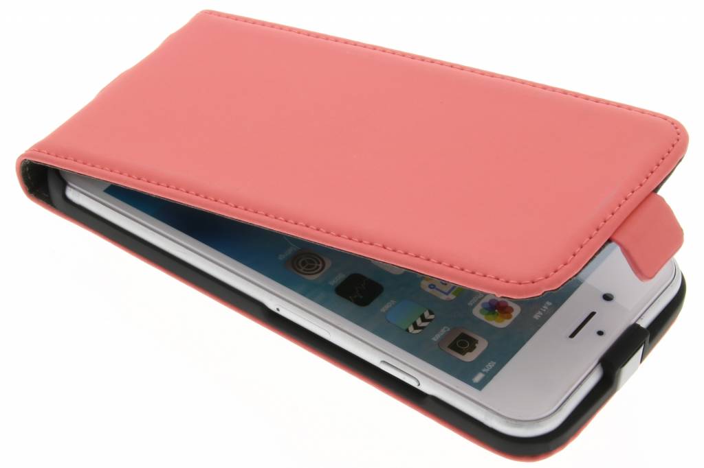 Image of Mobiparts Premium Flip Case Apple iPhone 6/6S Peach Pink