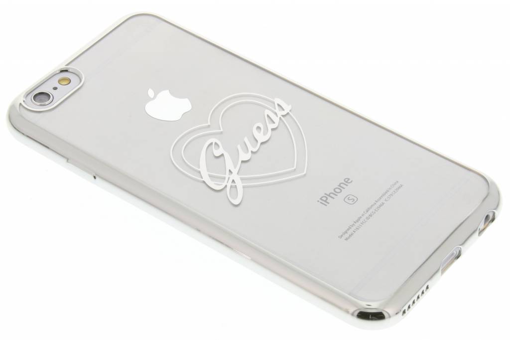 Image of Signature Heart TPU Case voor de iPhone 6 / 6s - Zilver