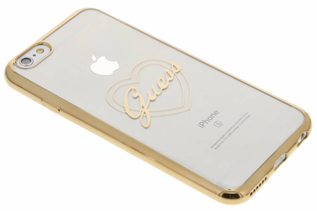 Image of Signature Heart TPU Case voor de iPhone 6 / 6s - Goud