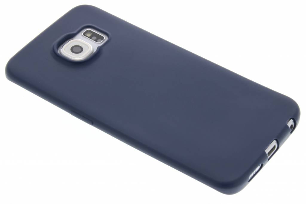 Image of Donkerblauw Color TPU hoesje voor de Samsung Galaxy S6 Edge