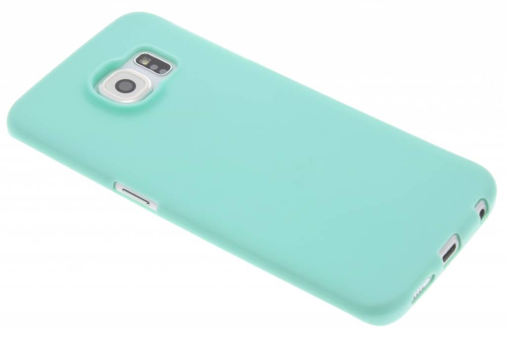 Image of Mintgroen Color TPU hoesje voor de Samsung Galaxy S6 Edge