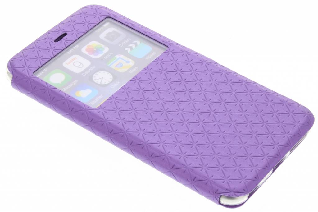 Image of Paars Rhombus hoesje voor de iPhone 6(s) Plus