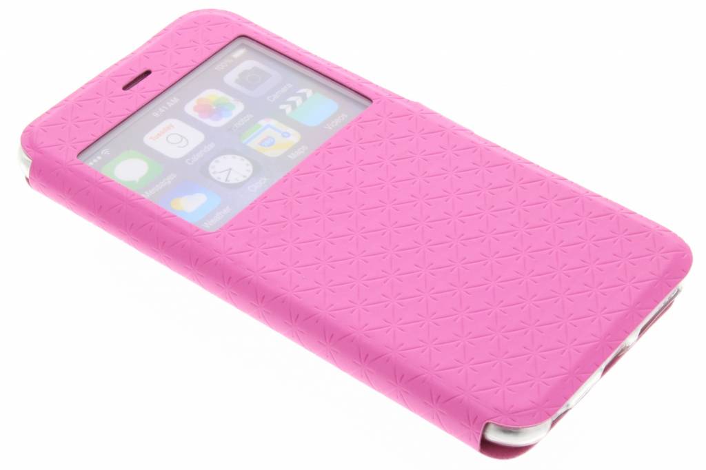 Image of Roze Rhombus hoesje voor de iPhone 6(s) Plus