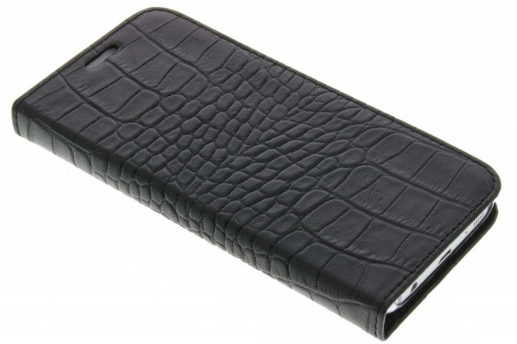 Image of Booklet Classic Style voor de Samsung Galaxy S7 - Croco Black