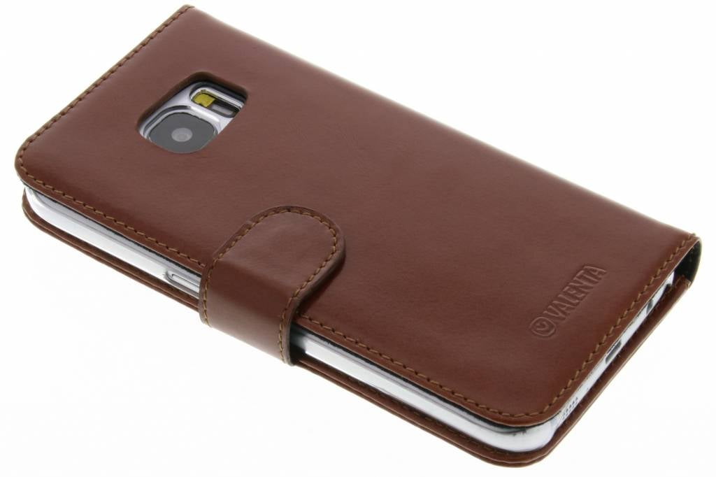 Image of Booklet Classic Luxe voor de Samsung Galaxy S7 - Brown