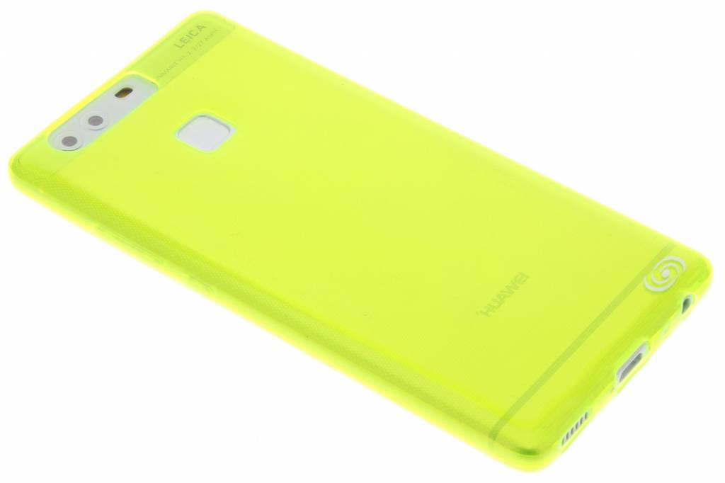 Image of Invisible Ultra Thin Case voor de Huawei P9 - Neon Groen