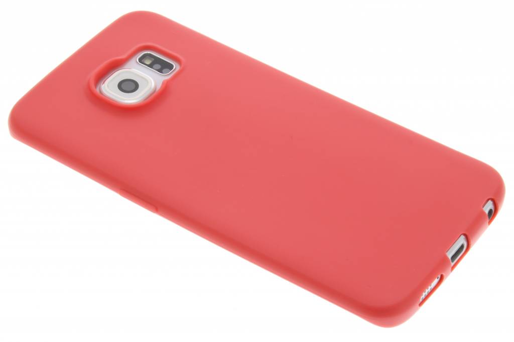 Image of Rood Color TPU hoesje voor de Samsung Galaxy S6 Edge