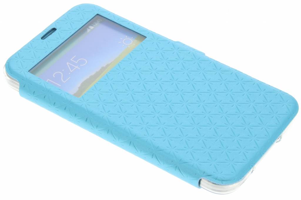 Image of Blauw Rhombus hoesje voor de Samsung Galaxy S5 (Plus) / Neo