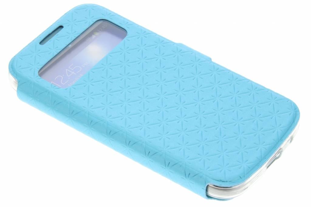 Image of Blauw Rhombus hoesje voor de Samsung Galaxy S4 Mini