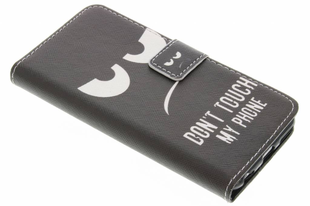 Image of Don't touch design TPU booktype hoes voor de iPhone 6 / 6s