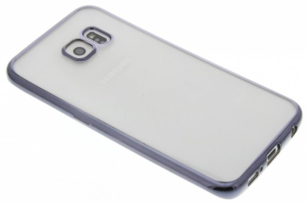 Image of Sparkling Soft Case voor de Samsung Galaxy S6 Edge - Zwart