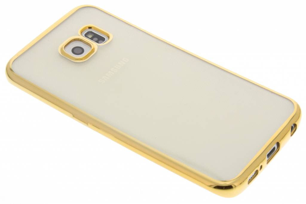Image of Sparkling Soft Case voor de Samsung Galaxy S6 Edge - Goud