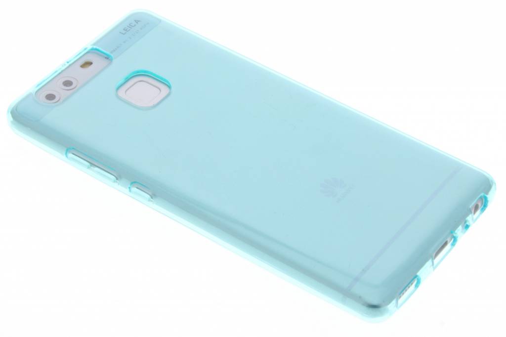 Image of Turquoise transparante gel case voor de Huawei P9