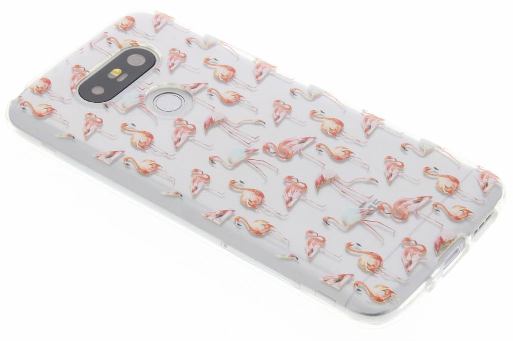 Image of Flamingo design TPU siliconen hoesje voor de LG G5 (SE)