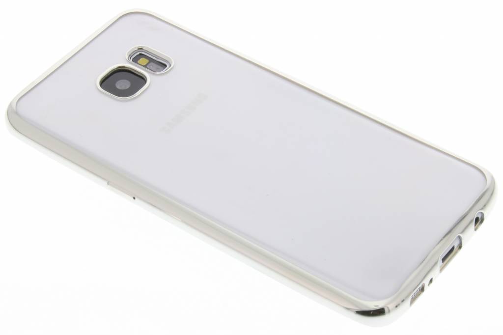 Image of Sparkling Soft Case voor de Samsung Galaxy S7 Edge - Zilver