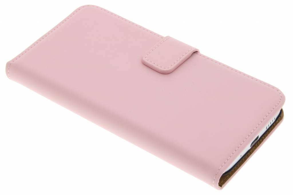 Image of Luxe Book Case voor de HTC 10 - Poederroze