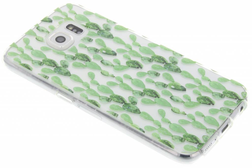 Image of Cactus design TPU siliconen hoesje voor de Samsung Galaxy S6