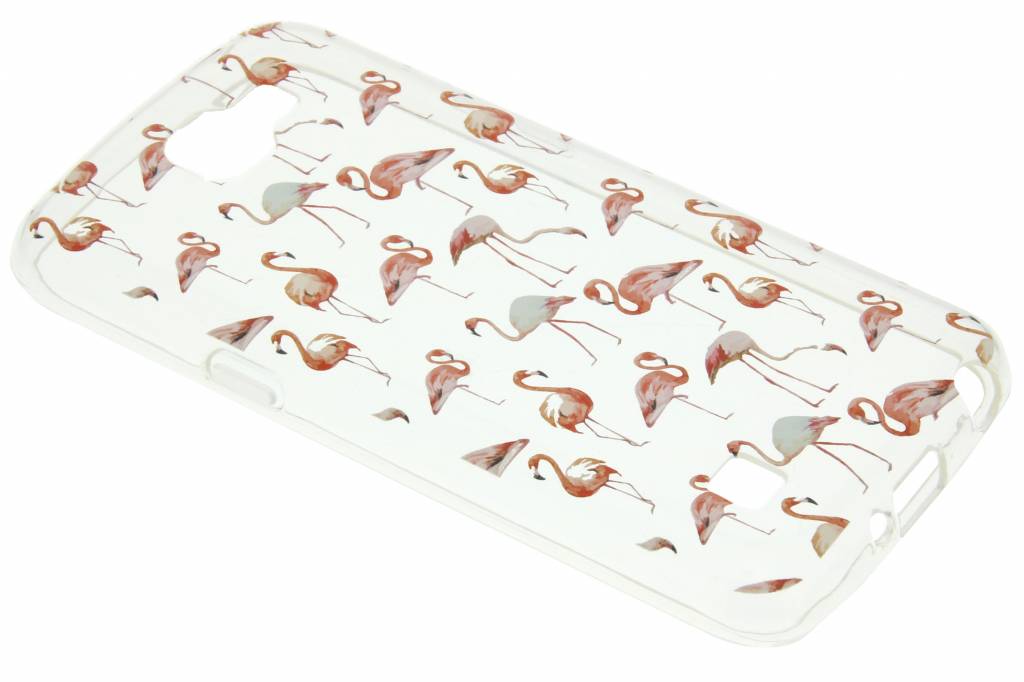 Image of Flamingo design TPU siliconen hoesje voor de LG K4