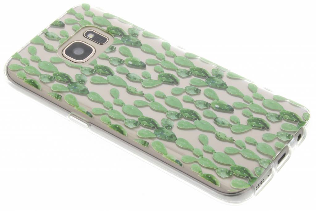 Image of Cactus design TPU siliconen hoesje voor de Samsung Galaxy S7