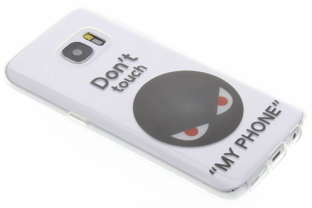 Image of Don't touch design TPU siliconen hoesje voor de Samsung Galaxy S7