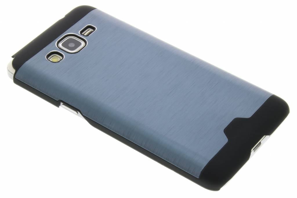 Image of Donkerblauw brushed aluminium hardcase voor de Samsung Galaxy Grand Prime