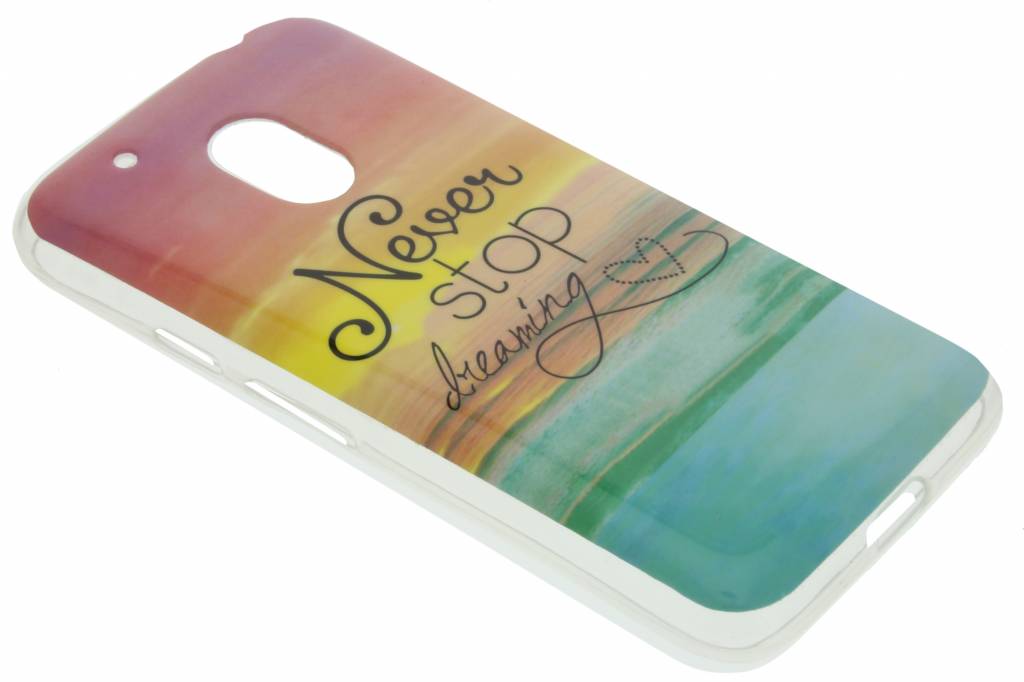 Image of Dreaming design TPU siliconen hoesje voor de Motorola Moto G4 Play