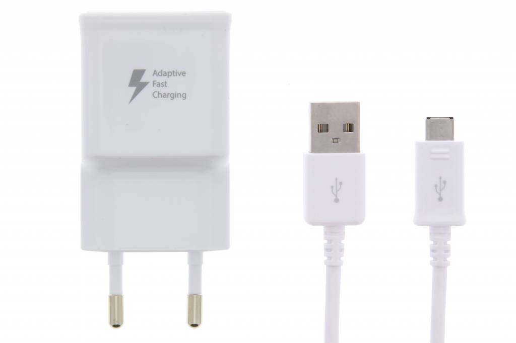Image of Fast Charging Adapter 2A + Micro-USB naar USB-kabel - Wit