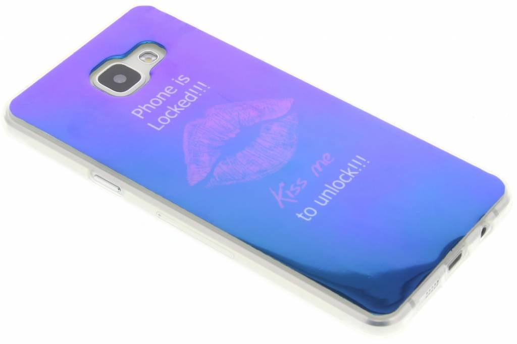 Image of Metallic kiss design TPU hoesje voor de Samsung Galaxy A5 (2016)