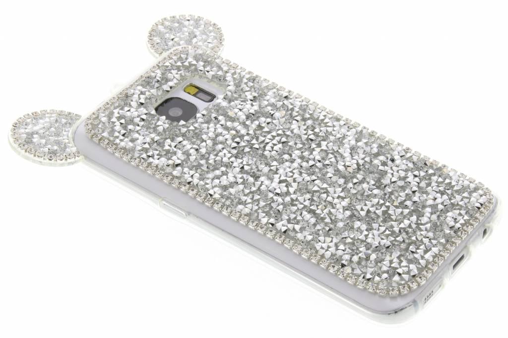 Image of Zilver blingmuis TPU hoesje voor de Samsung Galaxy S7