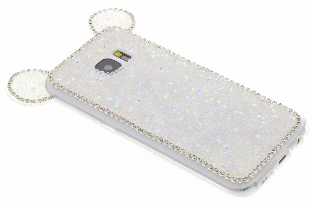 Image of Wit blingmuis TPU hoesje voor de Samsung Galaxy S7