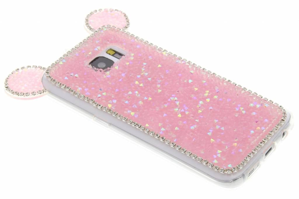 Image of Roze blingmuis TPU hoesje voor de Samsung Galaxy S7