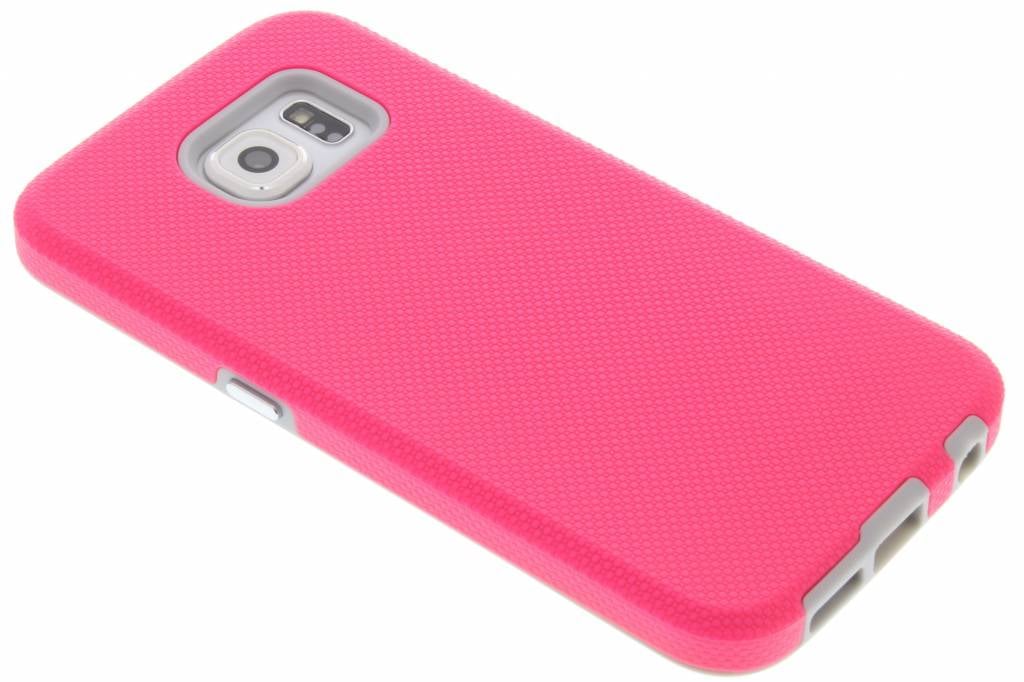 Image of Roze rugged case voor de Samsung Galaxy S6