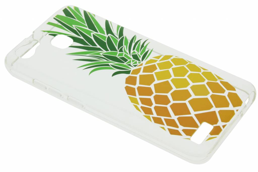 Image of Transparant ananas design TPU hoesje voor de Huawei GR3 / P8 Lite Smart