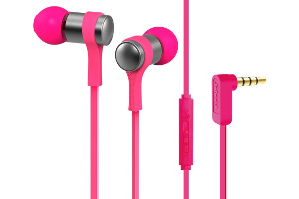 Image of Stereo Earphone WE202M Candy - Roze