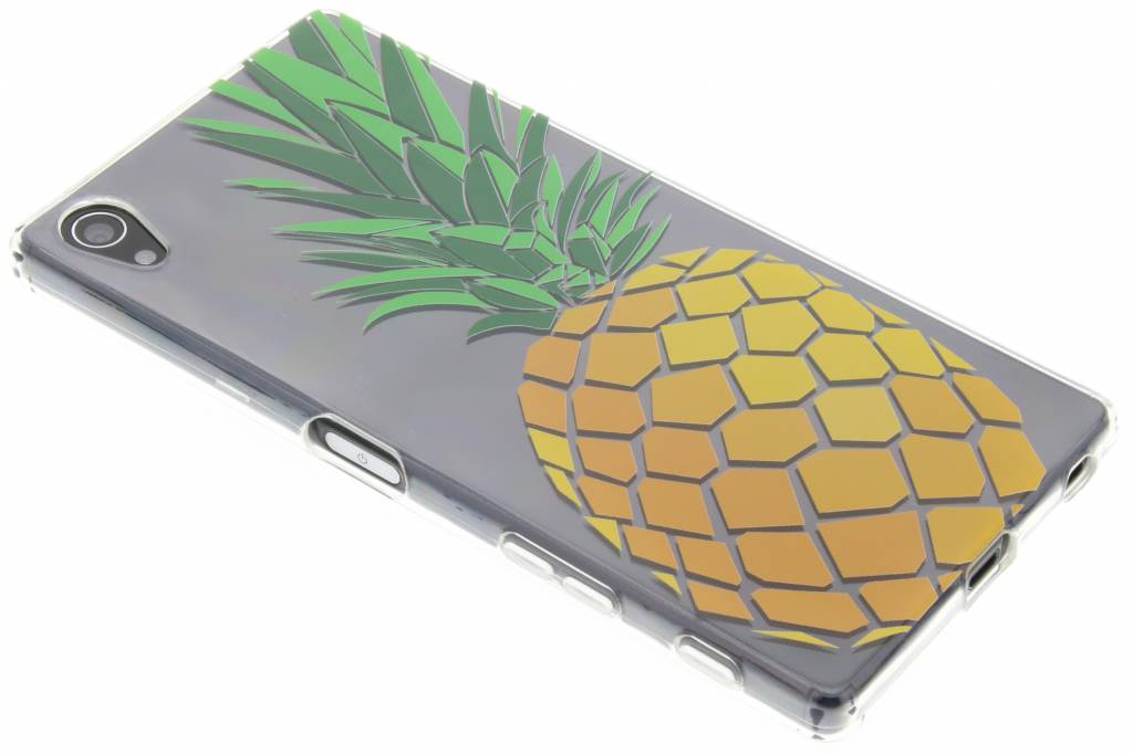 Image of Transparant ananas design TPU hoesje voor de Sony Xperia Z5 Premium