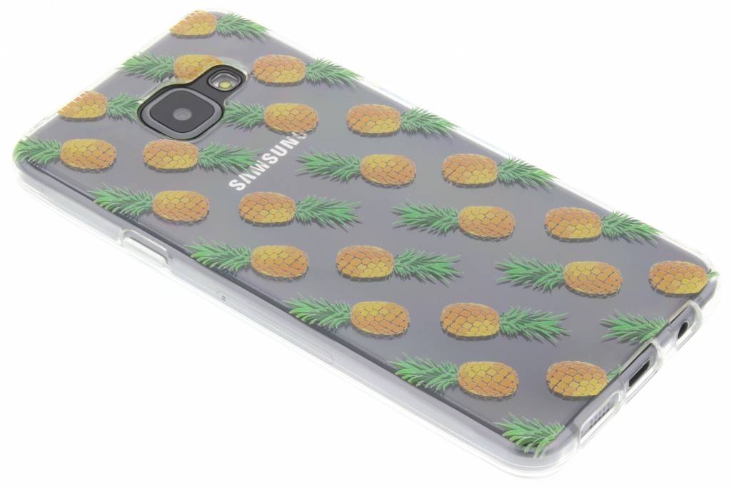 Image of Transparant ananas design TPU hoesje voor de Samsung Galaxy A3 (2016)