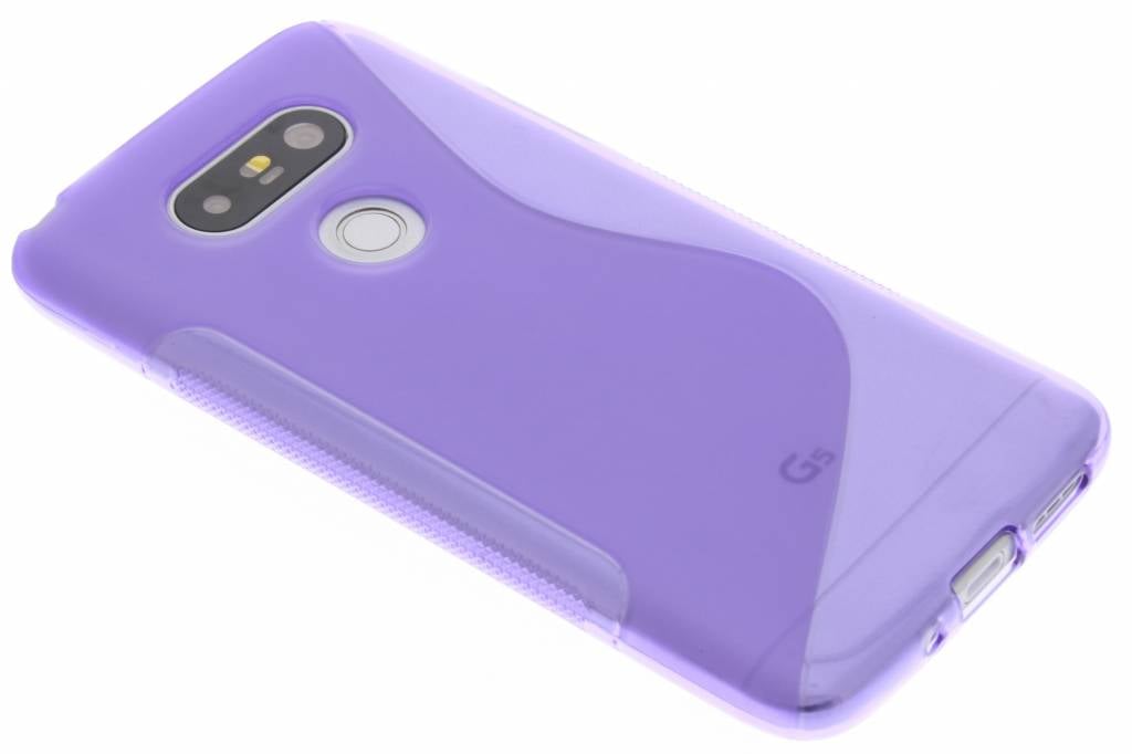 Image of Paars S-line TPU hoesje voor de LG G5 (SE)