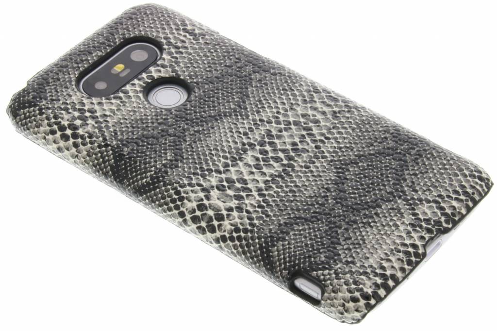 Image of Zwart slangen design hardcase hoesje voor de LG G5 (SE)