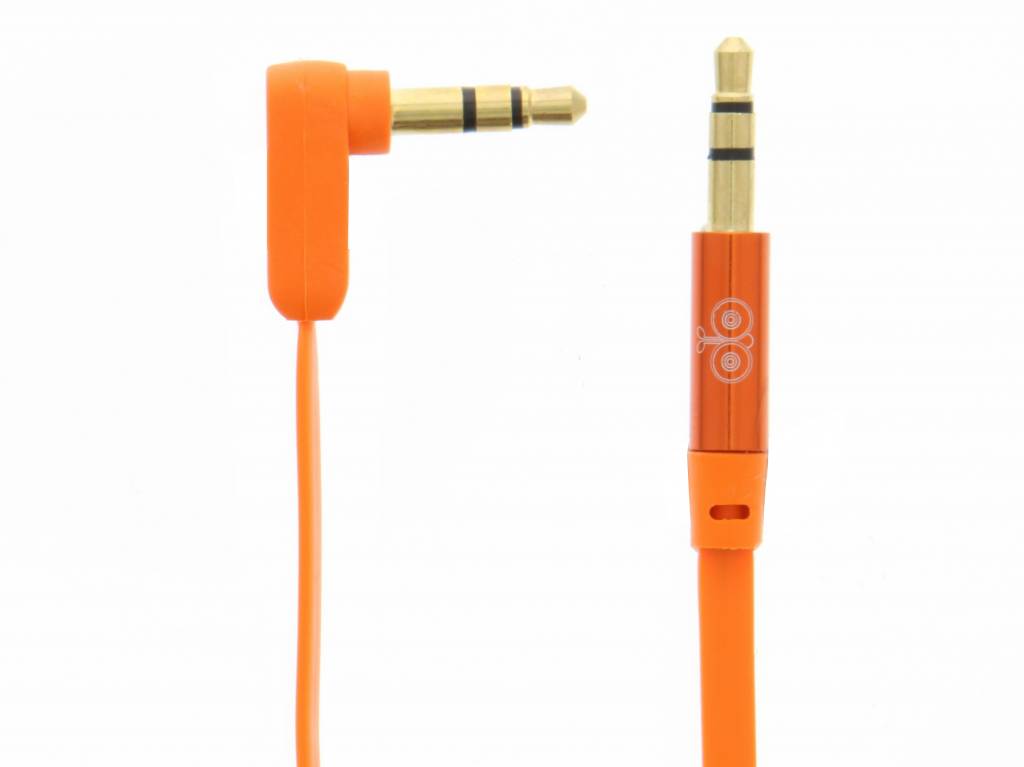 Image of AUX-Kabel 1 meter - Oranje