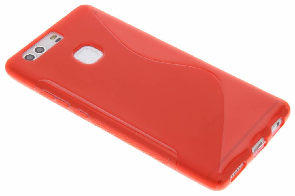 Image of Rood S-line TPU hoesje voor de Huawei P9 Plus