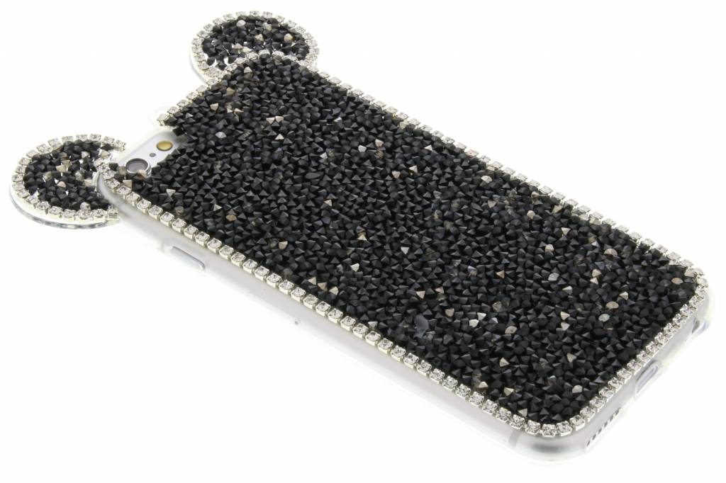 Image of Zwart blingmuis TPU hoesje voor de iPhone 6 / 6s