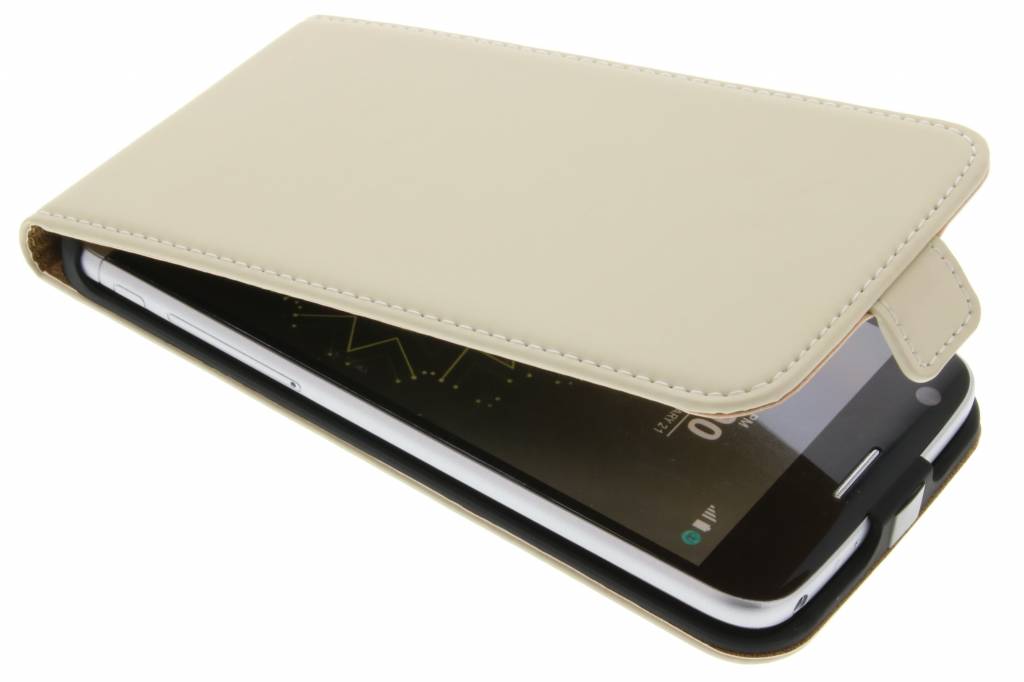 Image of Luxe Flipcase voor de LG G5 (SE) - Gebroken wit