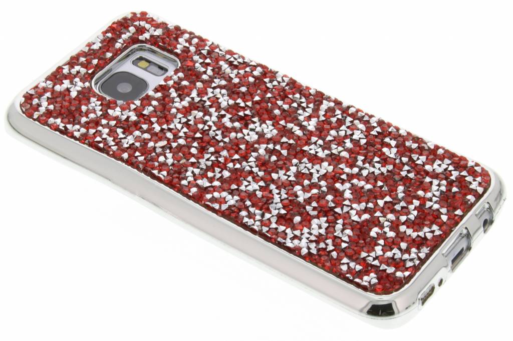 Image of Rood blingbling TPU hoesje voor de Samsung Galaxy S7 Edge