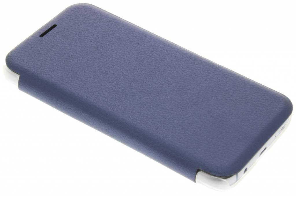 Image of Donkerblauwe transparant slim booktype hoes voor de Samsung Galaxy S7