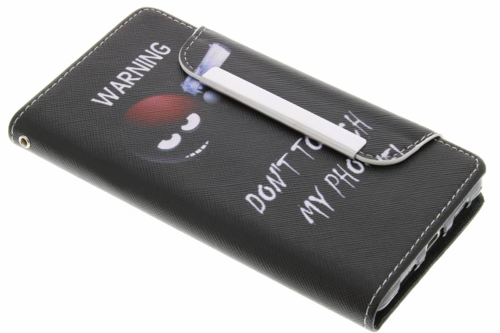 Image of Warning design TPU Wallet Case voor de Huawei P8 Lite